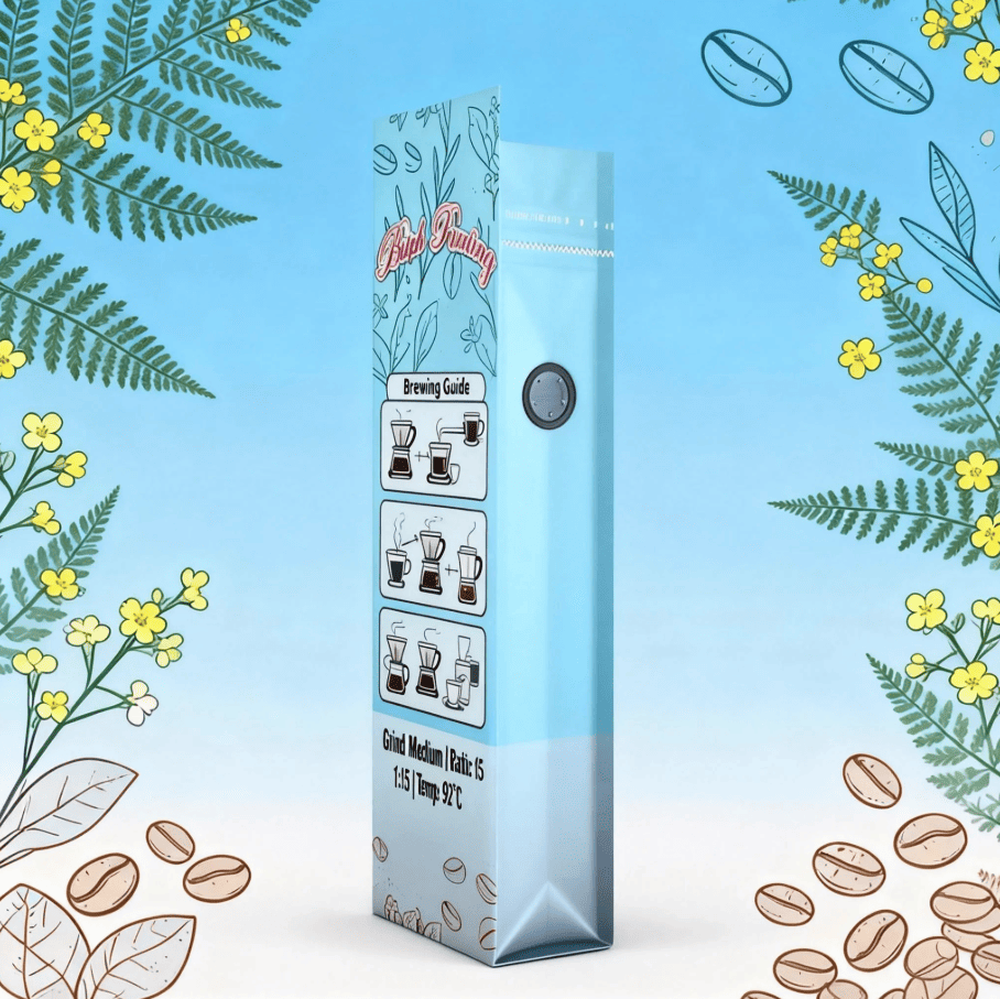 China Side Gusset Coffee Bag With Valve China Side Gusset Coffee Bag With Valve